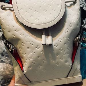 Christian Louboutin White Calfskin Bag